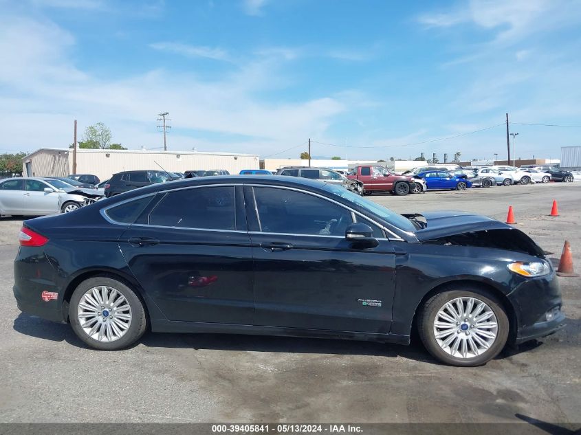 2016 Ford Fusion Energi Se Luxury VIN: 3FA6P0PU1GR115785 Lot: 39405841