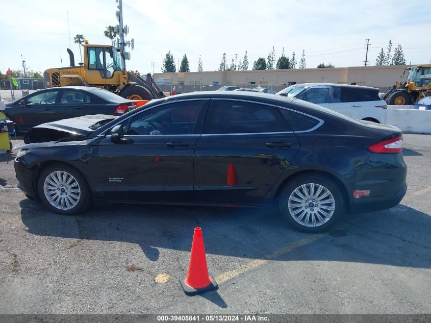 2016 Ford Fusion Energi Se Luxury VIN: 3FA6P0PU1GR115785 Lot: 39405841