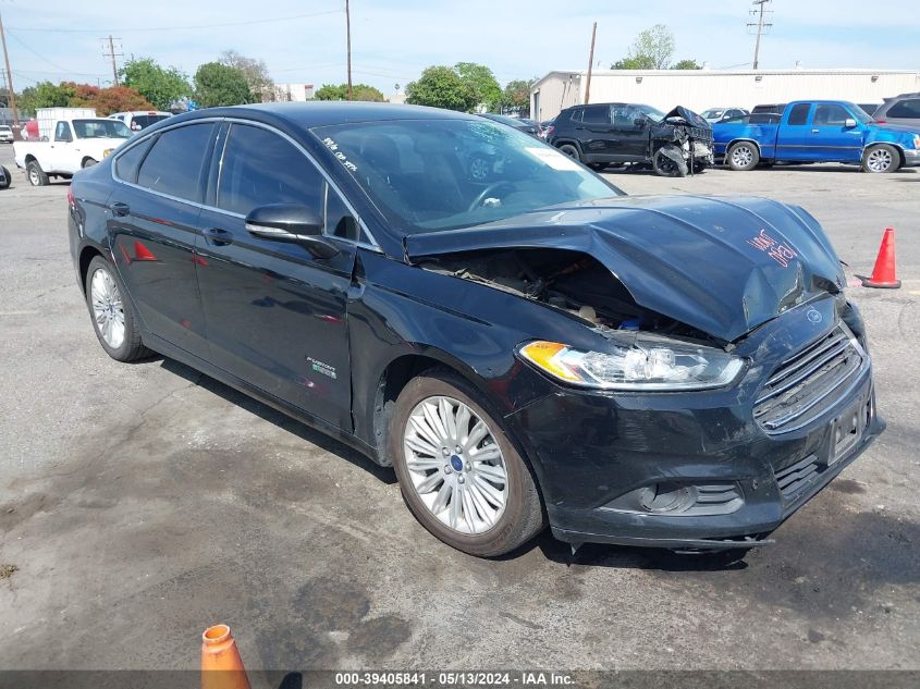 2016 Ford Fusion Energi Se Luxury VIN: 3FA6P0PU1GR115785 Lot: 39405841