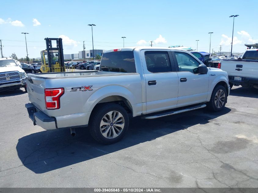 2018 Ford F-150 Xl VIN: 1FTEW1CP1JKD34689 Lot: 39405845