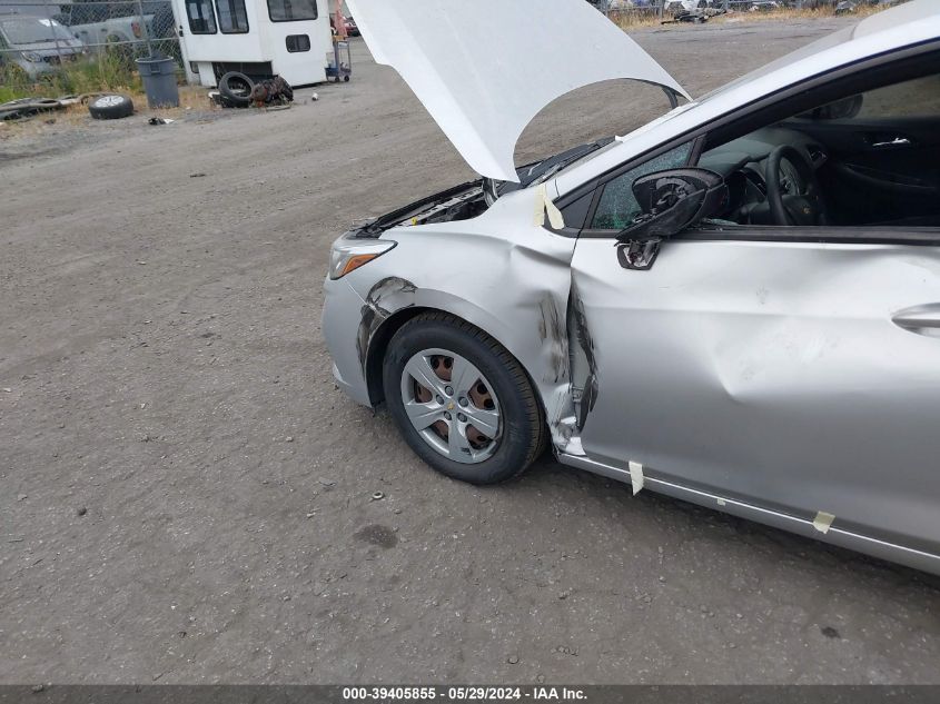 2017 Chevrolet Cruze Ls Auto VIN: 1G1BC5SM7H7262509 Lot: 39405855