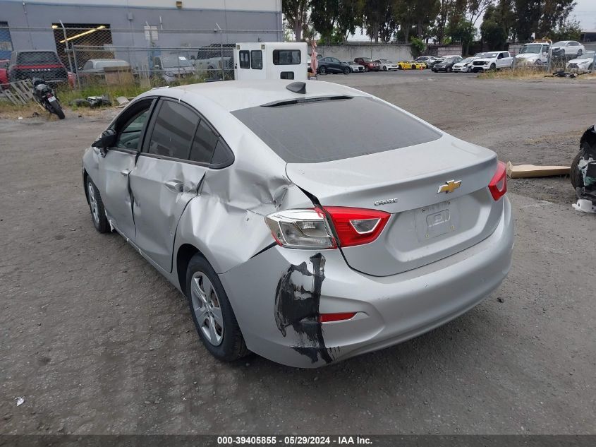 2017 Chevrolet Cruze Ls Auto VIN: 1G1BC5SM7H7262509 Lot: 39405855