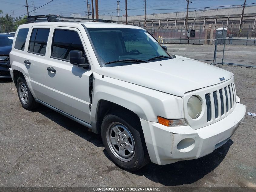 2008 Jeep Patriot Sport VIN: 1J8FT28W88D668308 Lot: 39405870