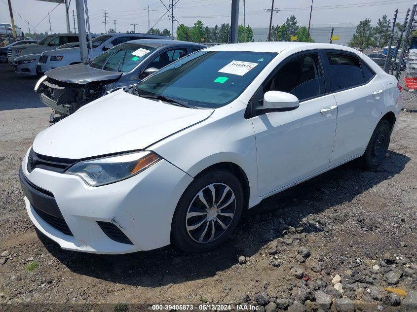 2016 TOYOTA COROLLA L/LE/LE PLS/PRM/S/S PLS - 5YFBURHE0GP491591