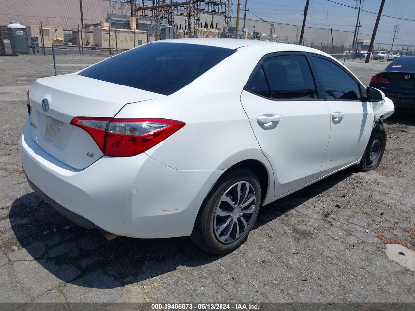 2016 TOYOTA COROLLA L/LE/LE PLS/PRM/S/S PLS - 5YFBURHE0GP491591