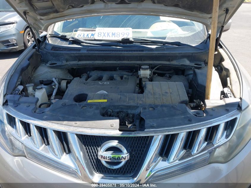 2009 Nissan Murano Sl VIN: JN8AZ18U69W026270 Lot: 39405875