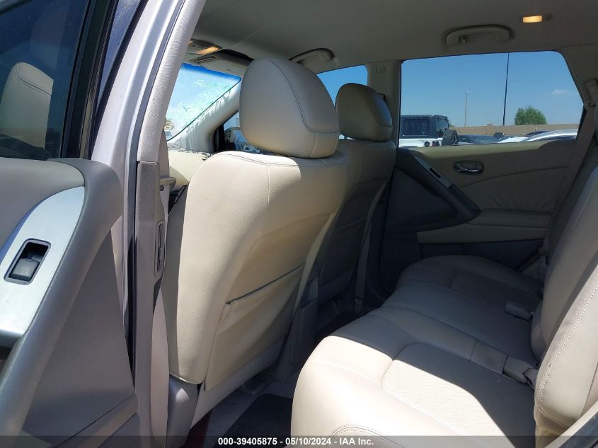 2009 Nissan Murano Sl VIN: JN8AZ18U69W026270 Lot: 39405875