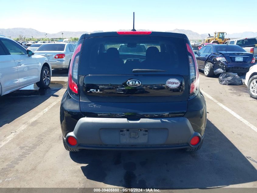 2016 Kia Soul VIN: KNDJN2A25G7243516 Lot: 39405880