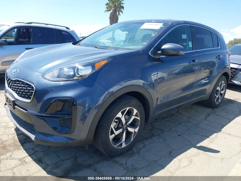 2022 Kia Sportage Lx VIN: KNDPM3AC9N7994210 Lot: 39405889