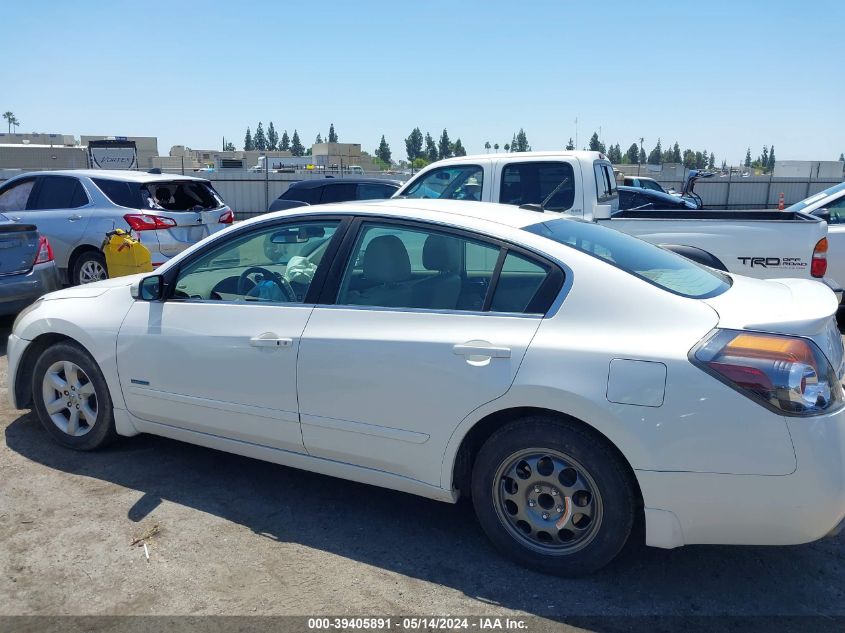 2008 Nissan Altima Hybrid Hybrid VIN: 1N4CL21E08C219101 Lot: 39405891