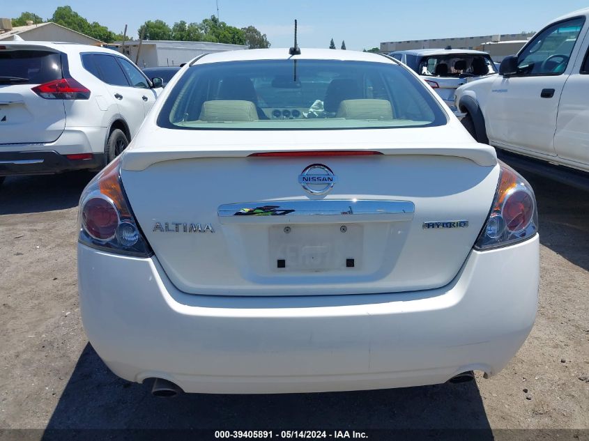 2008 Nissan Altima Hybrid Hybrid VIN: 1N4CL21E08C219101 Lot: 39405891