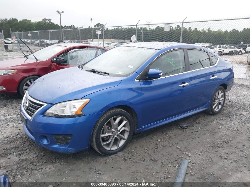 2015 Nissan Sentra Sr VIN: 3N1AB7AP0FY220582 Lot: 39405893