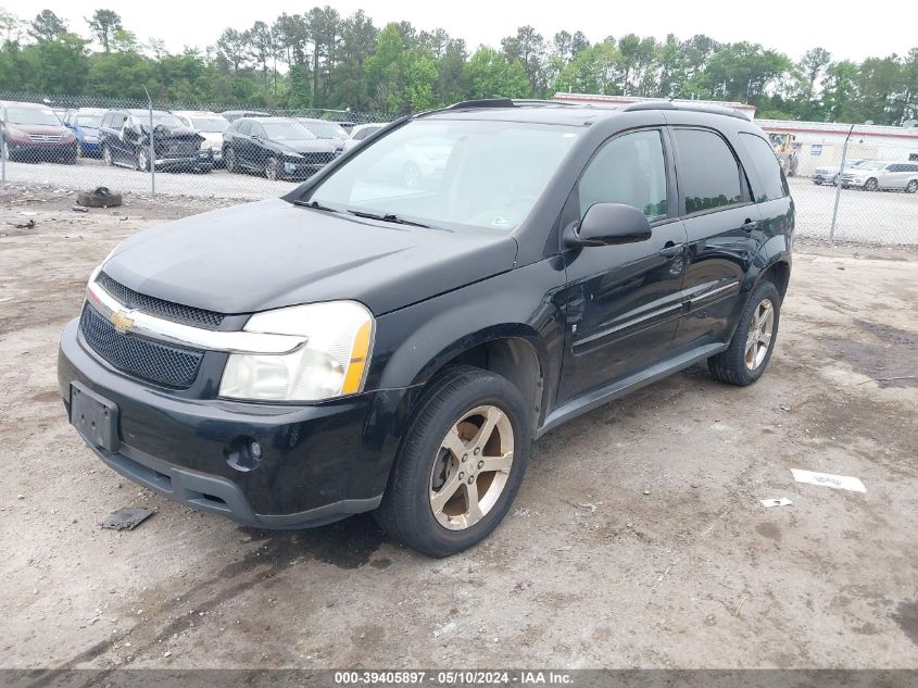 2007 Chevrolet Equinox Lt VIN: 2CNDL63F576251458 Lot: 39405897