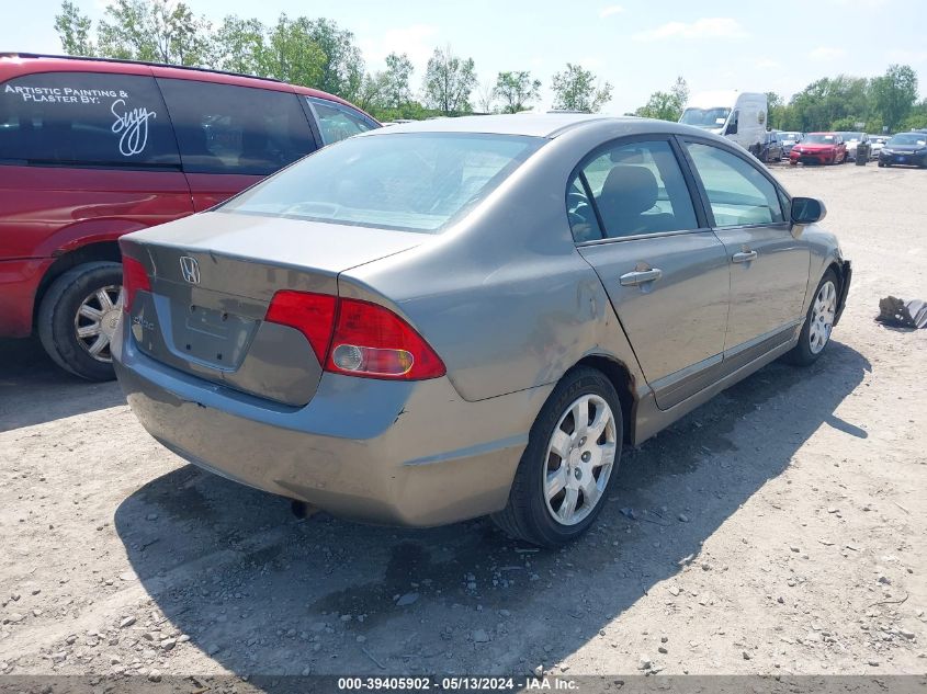 2006 Honda Civic Lx VIN: 1HGFA16506L116811 Lot: 39405902