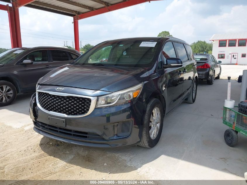 2016 Kia Sedona Lx VIN: KNDMB5C16G6083292 Lot: 39405905