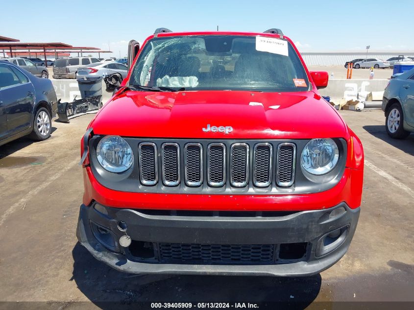 2018 Jeep Renegade Latitude Fwd VIN: ZACCJABB5JPJ24546 Lot: 39405909