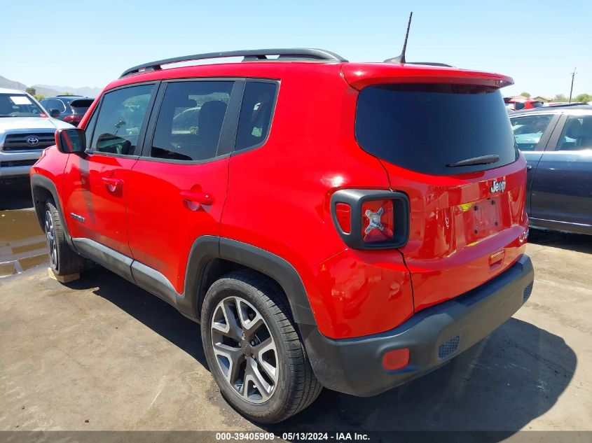 2018 Jeep Renegade Latitude Fwd VIN: ZACCJABB5JPJ24546 Lot: 39405909