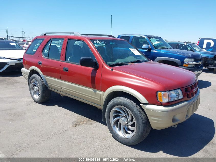 2000 Isuzu Rodeo Ls/Lse/S VIN: 4S2DM58W8Y4346740 Lot: 39405919