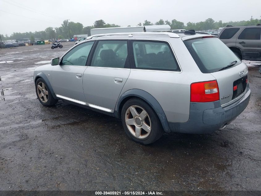 2004 Audi Allroad VIN: WA1YD64B84N091690 Lot: 39405921