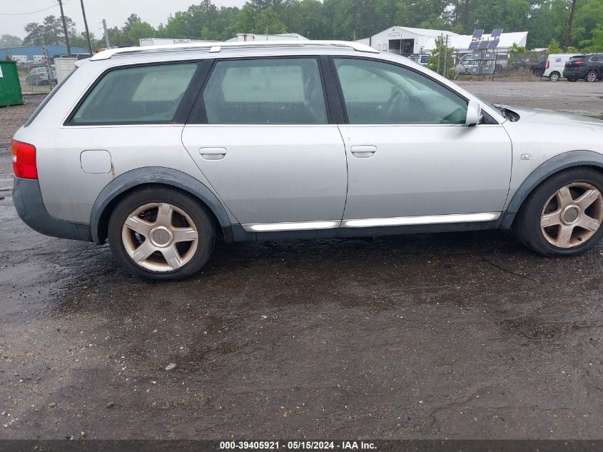 2004 Audi Allroad VIN: WA1YD64B84N091690 Lot: 39405921