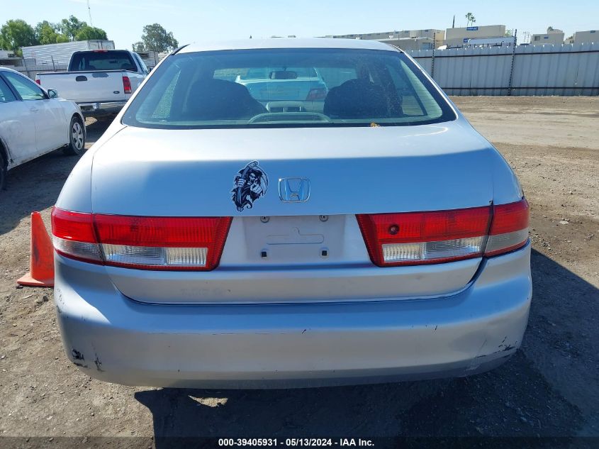 2003 Honda Accord 2.4 Lx VIN: 3HGCM563X3G701906 Lot: 39405931