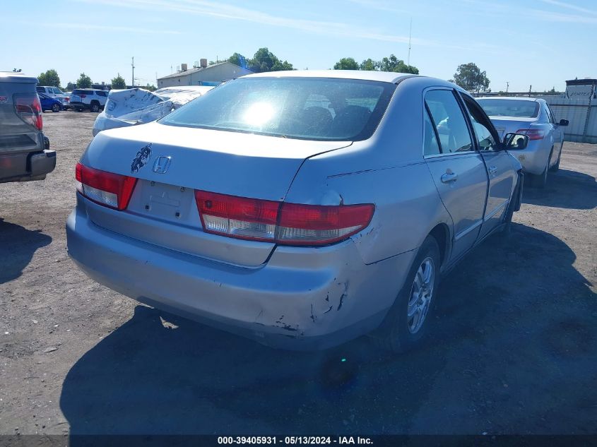 2003 Honda Accord 2.4 Lx VIN: 3HGCM563X3G701906 Lot: 39405931