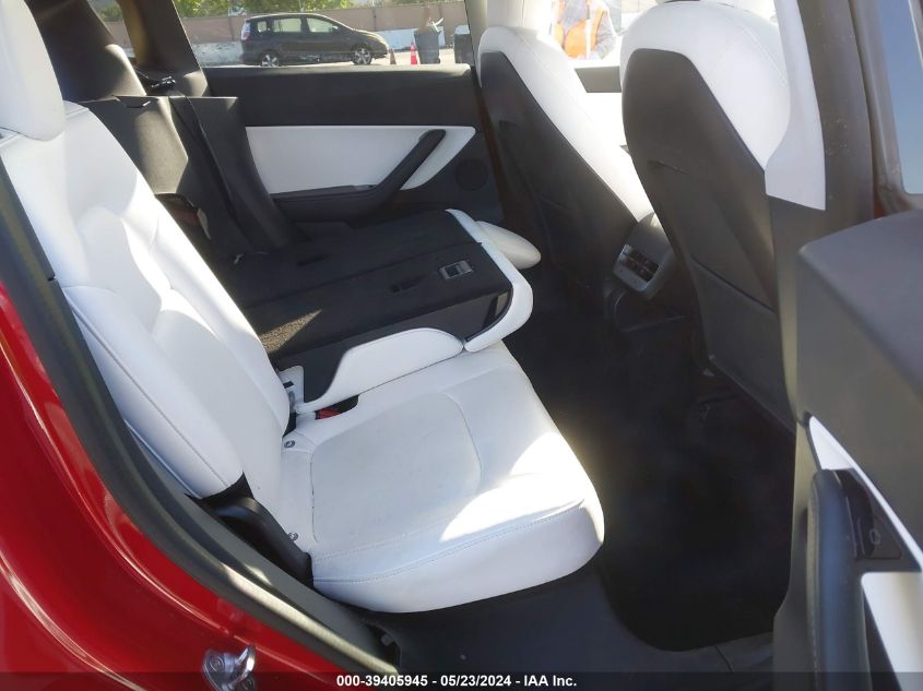 2020 Tesla Model Y Long Range Dual Motor All-Wheel Drive VIN: 5YJYGDEE6LF051907 Lot: 39405945