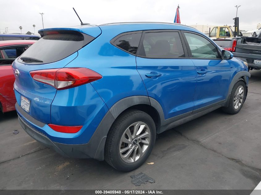 2016 Hyundai Tucson Se VIN: KM8J33A49GU236014 Lot: 39405948