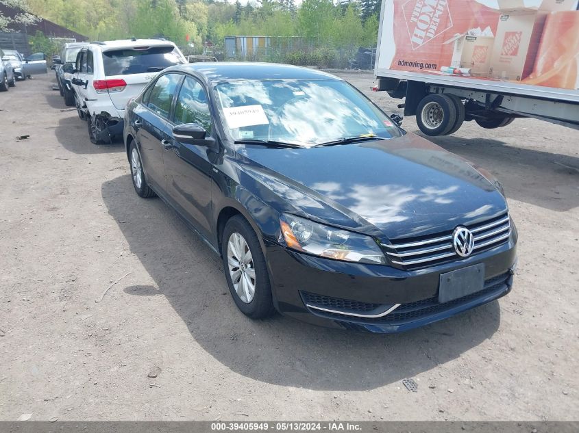 2013 Volkswagen Passat 2.5L Wolfsburg Edition VIN: 1VWAP7A3XDC134355 Lot: 39405949