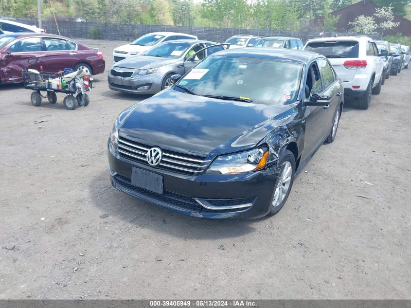 2013 Volkswagen Passat 2.5L Wolfsburg Edition VIN: 1VWAP7A3XDC134355 Lot: 39405949