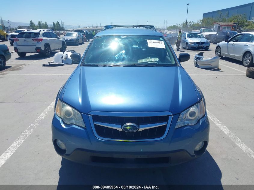 2008 Subaru Outback 2.5I/2.5I L.l. Bean Edition VIN: 4S4BP61C887365671 Lot: 39405954