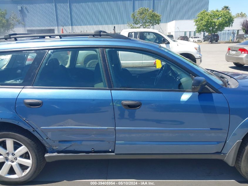 2008 Subaru Outback 2.5I/2.5I L.l. Bean Edition VIN: 4S4BP61C887365671 Lot: 39405954