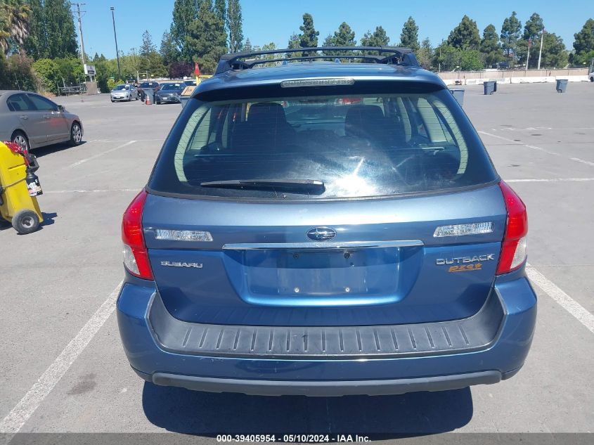 2008 Subaru Outback 2.5I/2.5I L.l. Bean Edition VIN: 4S4BP61C887365671 Lot: 39405954