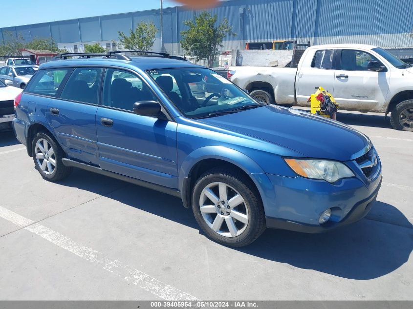 2008 Subaru Outback 2.5I/2.5I L.l. Bean Edition VIN: 4S4BP61C887365671 Lot: 39405954