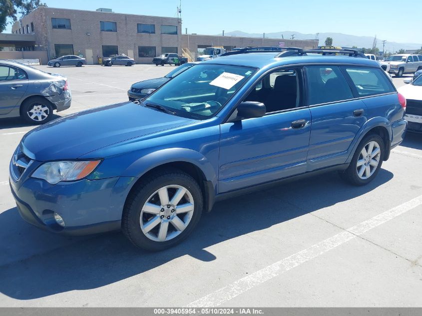 2008 Subaru Outback 2.5I/2.5I L.l. Bean Edition VIN: 4S4BP61C887365671 Lot: 39405954