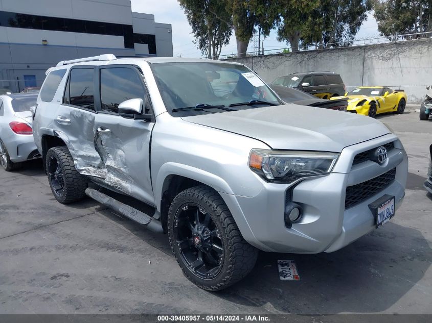 2016 Toyota 4Runner Sr5 VIN: JTEZU5JR4G5139840 Lot: 39405957