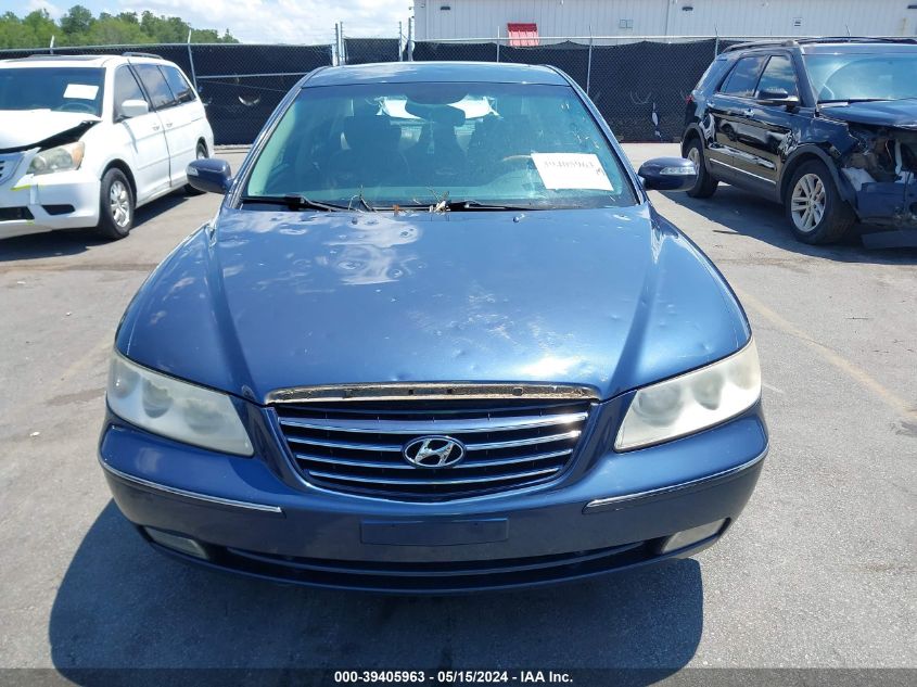 2007 Hyundai Azera Limited/Se VIN: KMHFC46F27A147201 Lot: 39405963