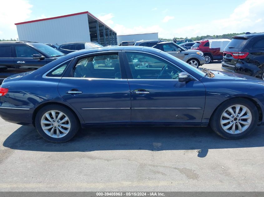 2007 Hyundai Azera Limited/Se VIN: KMHFC46F27A147201 Lot: 39405963