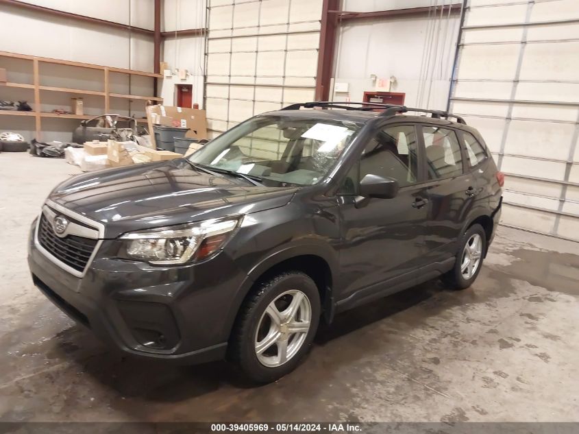 2019 Subaru Forester VIN: JF2SKACC5KH552002 Lot: 39405969