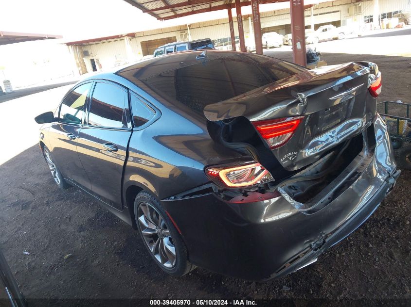 2015 Chrysler 200 S VIN: 1C3CCCBGXFN597402 Lot: 39405970