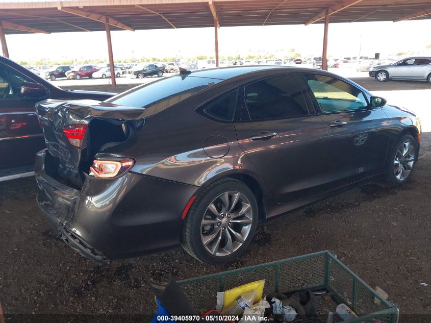 2015 Chrysler 200 S VIN: 1C3CCCBGXFN597402 Lot: 39405970