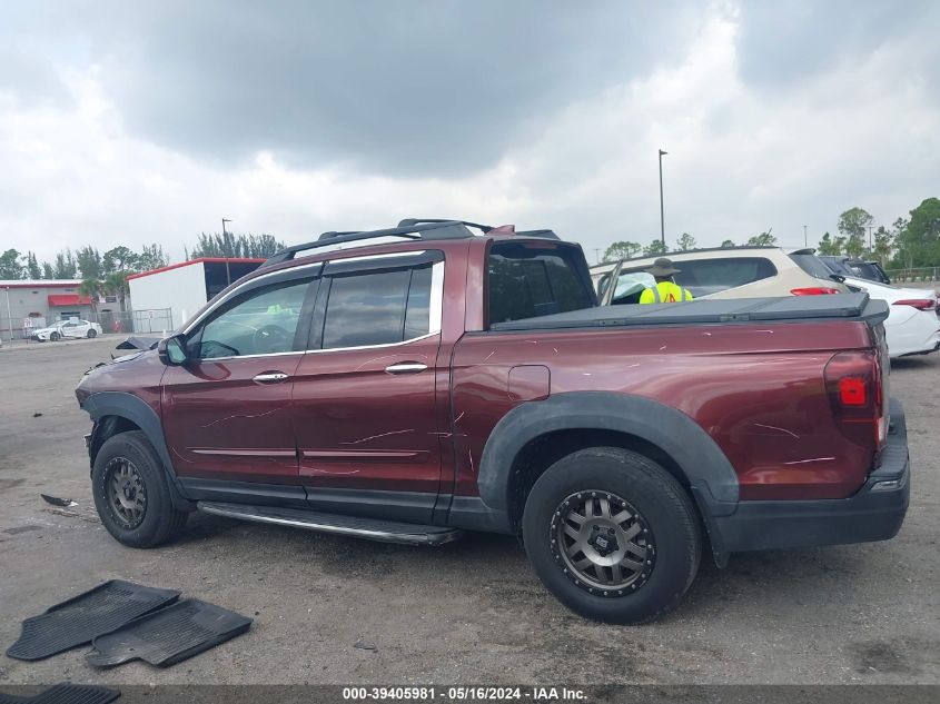 2017 Honda Ridgeline Rtl-E VIN: 5FPYK3F72HB023190 Lot: 39405981