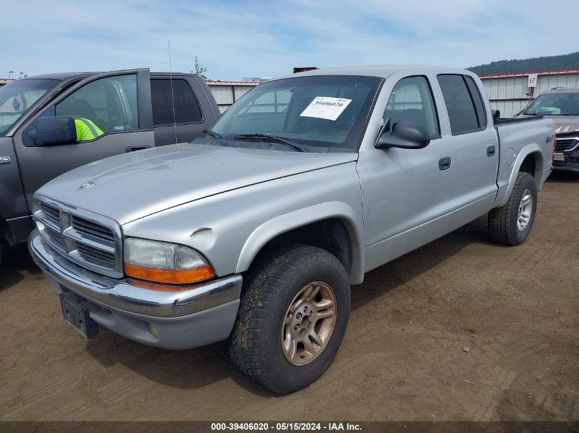 2003 Dodge Dakota Slt VIN: 1D7HG48N83S291156 Lot: 39406020