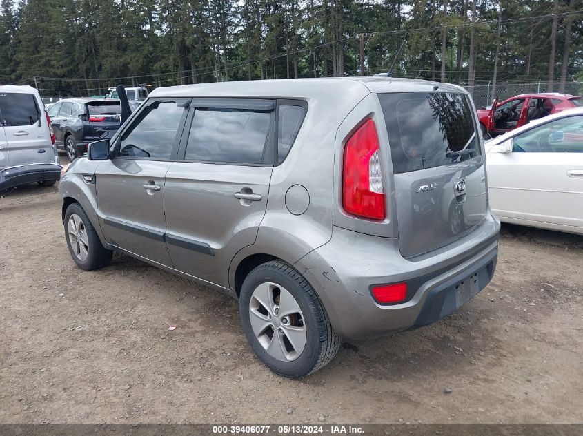 2013 Kia Soul VIN: KNDJT2A52D7615602 Lot: 39406077