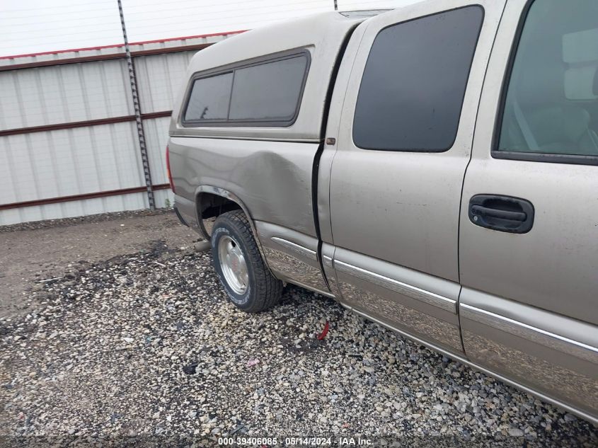 1999 GMC Sierra 1500 Sl VIN: 2GTEC19T6X1560555 Lot: 39406085