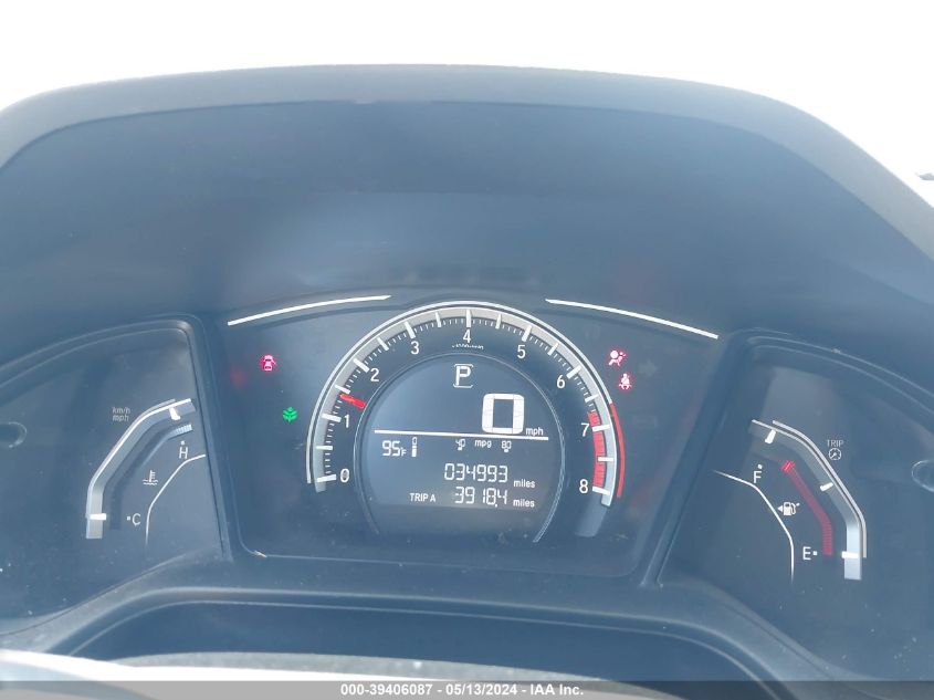 2018 Honda Civic Lx-P VIN: 2HGFC4B00JH301680 Lot: 39406087