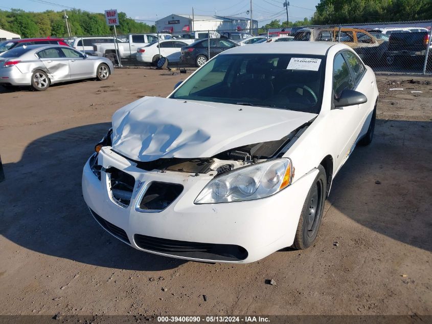 2007 Pontiac G6 Value Leader VIN: 1G2ZF58B074189409 Lot: 39406090