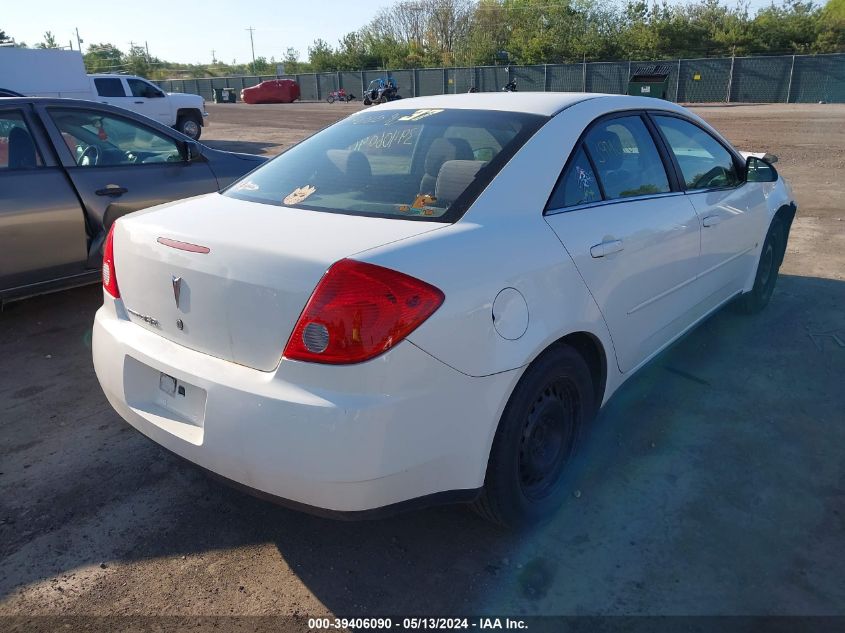 2007 Pontiac G6 Value Leader VIN: 1G2ZF58B074189409 Lot: 39406090