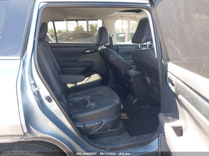 2020 Toyota Highlander Hybrid Xle VIN: 5TDHBRCH1LS006619 Lot: 39406097