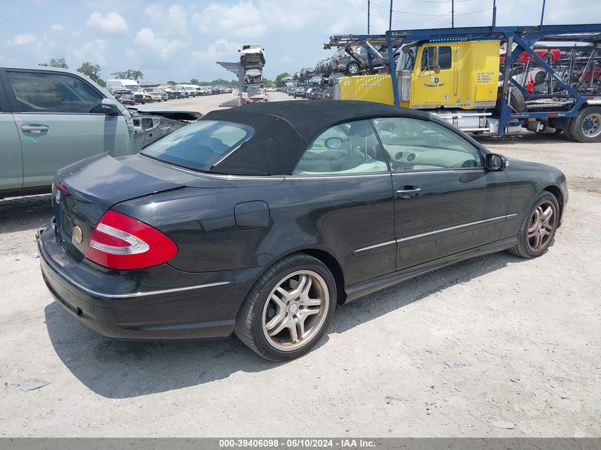 2004 Mercedes-Benz Clk 500 VIN: WDBTK75G04T010553 Lot: 39406098